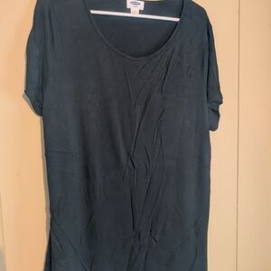 Old Navy Women's Dark Gray Short Sleeve Top